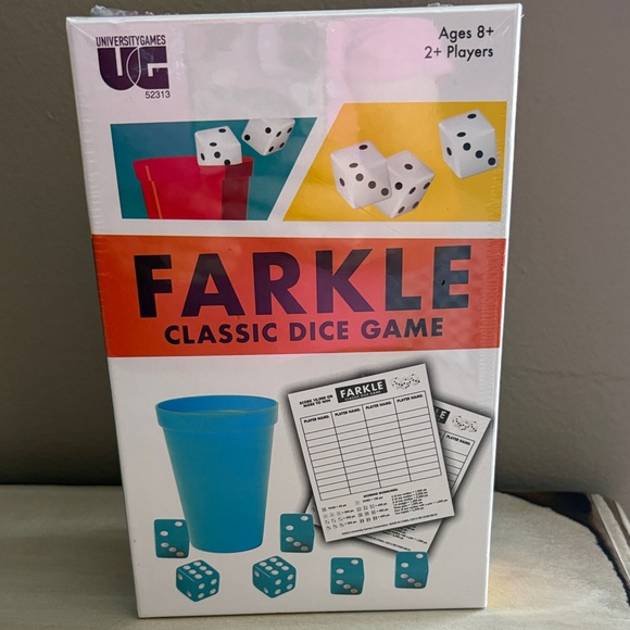 Other - Farkle Classic Dice Game - Blue